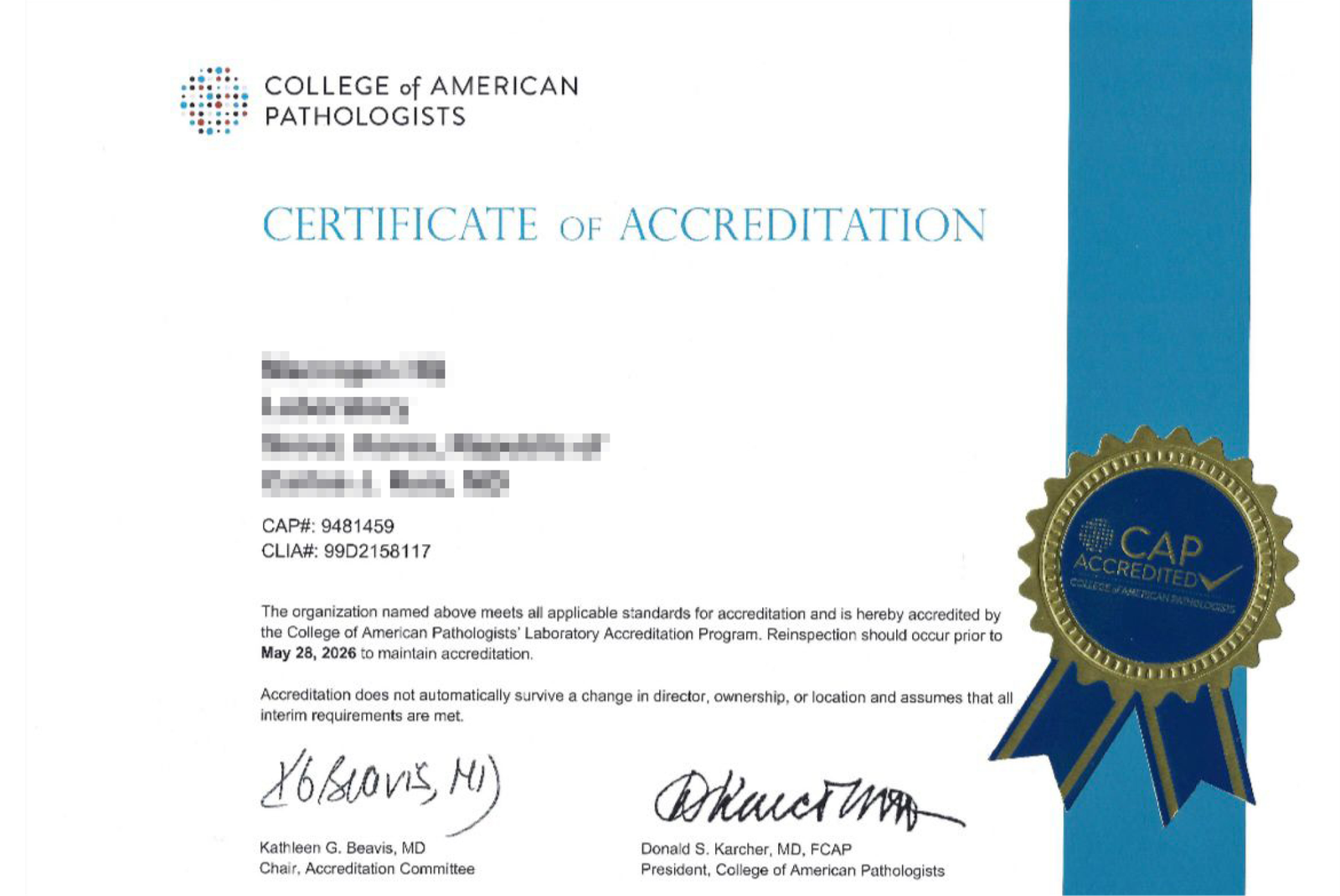 Certificate 5